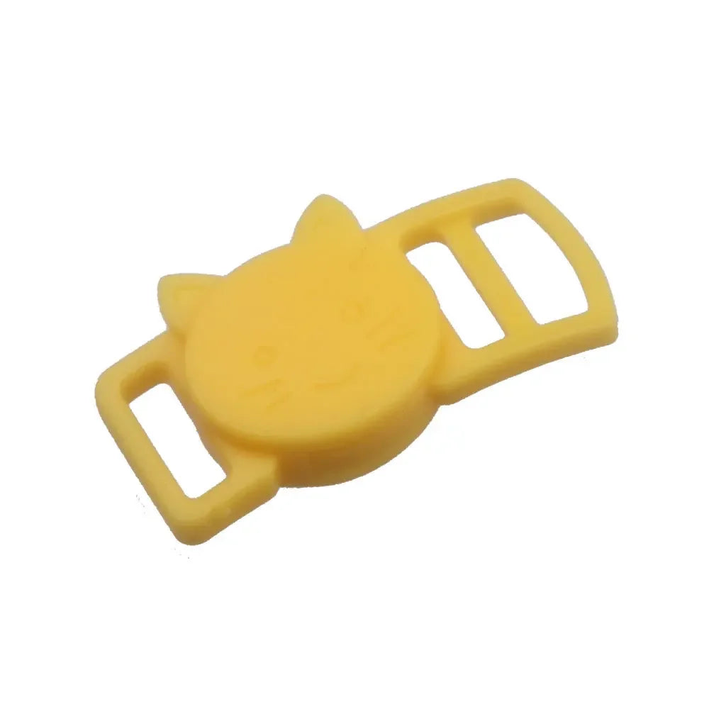30/800Pcs Mixed Color Release Buckles Cat-Head Plastic Safty Breakaway for Cat Collar Paracord Webbing Apparel Accessories