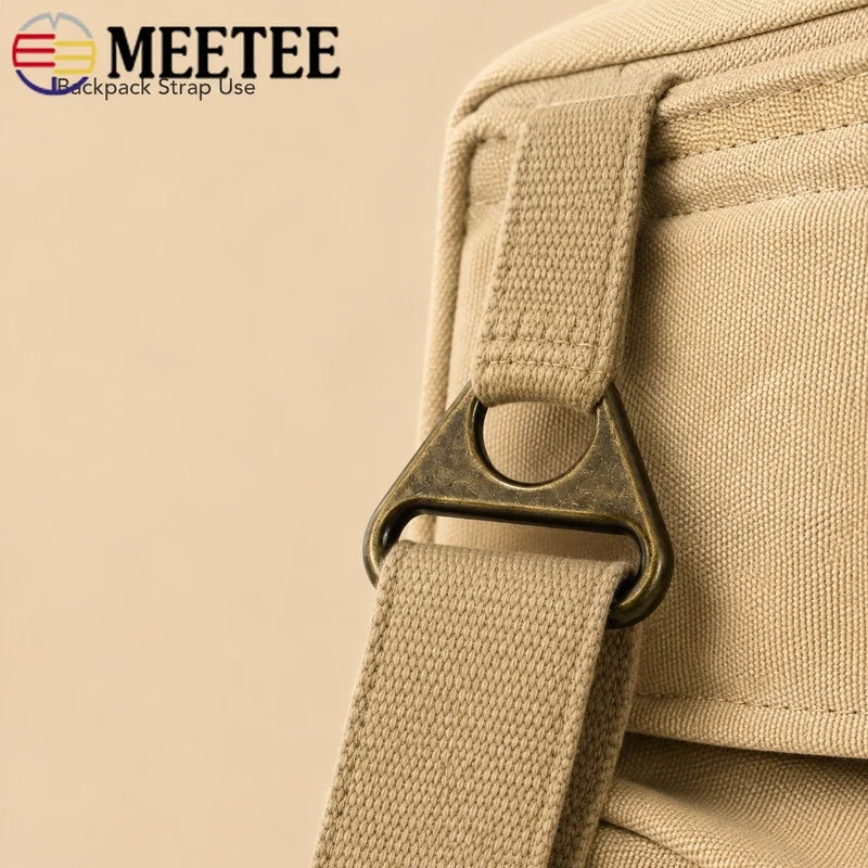 20/50/100Pcs 25mm Zinc Alloy Anti-Slip Triangle Buckles Strap Rings for Bikini Bras Handbags Garment Sewing Hardware Connection Craft