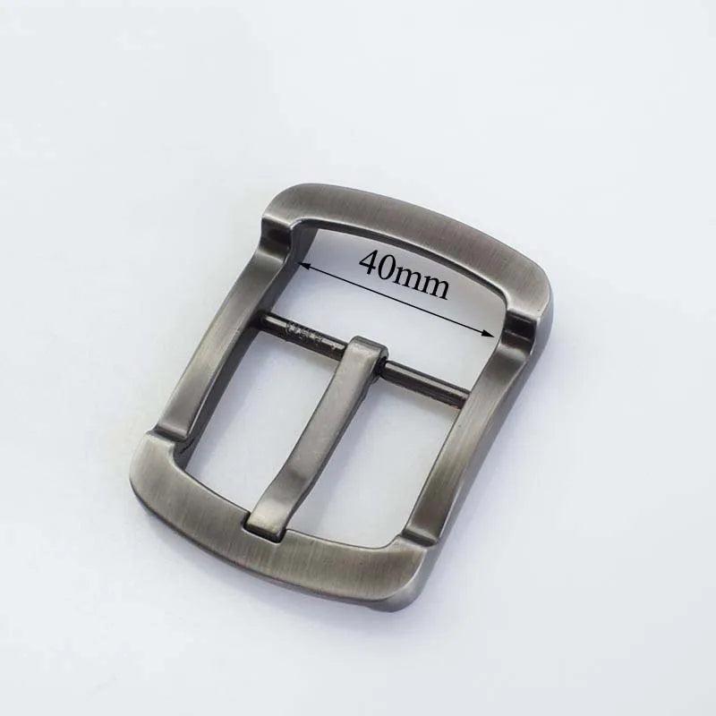 5/130Pcs 35/40mm Zinc Alloy Metal Pin Belt Buckles for Mens Waistband Adjust Head DIY Casual Jeans Leather Crafts Accessories