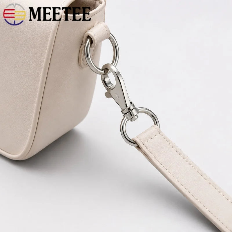 20/50Pcs 3x15-4x50mm Stainless Steel O Ring Buckle Openable Spring Hook for Pet Leash Keychain Bag Hardware Connector DIY Accessory