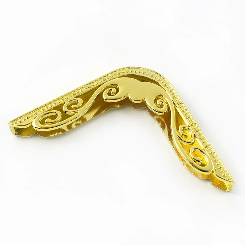 8/300Pcs Flower Hollow Metal Corner Decorative Buckle Purse Edge Protectors Clip Buckles Book Cover Corners Clasp DIY Hardware