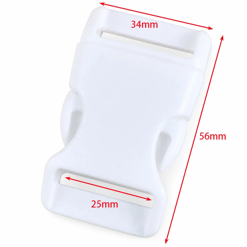 30/1000Pcs 10-38mm Plastic Release Buckles Backpack Strap Side Adjust Clip Clasp Webbing Belt Buckle Dog Collar Adjust Snap Hook