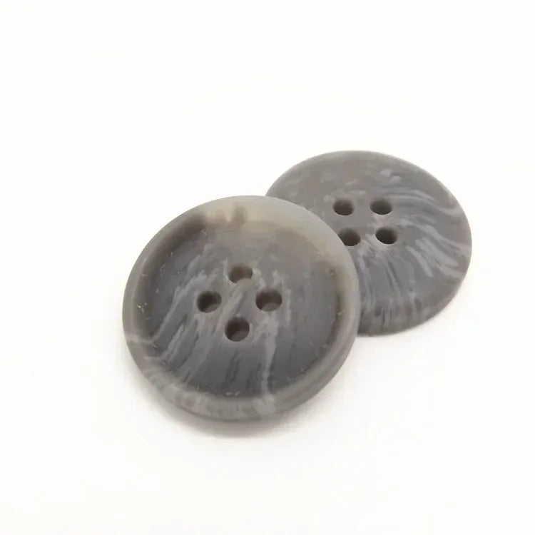 30/1000Pcs 15-25mm Resin 4 Holes Buttons Sewing Accessories for Clothing Uniform Coat Decoration Plastic Button Handmade DIY Craft