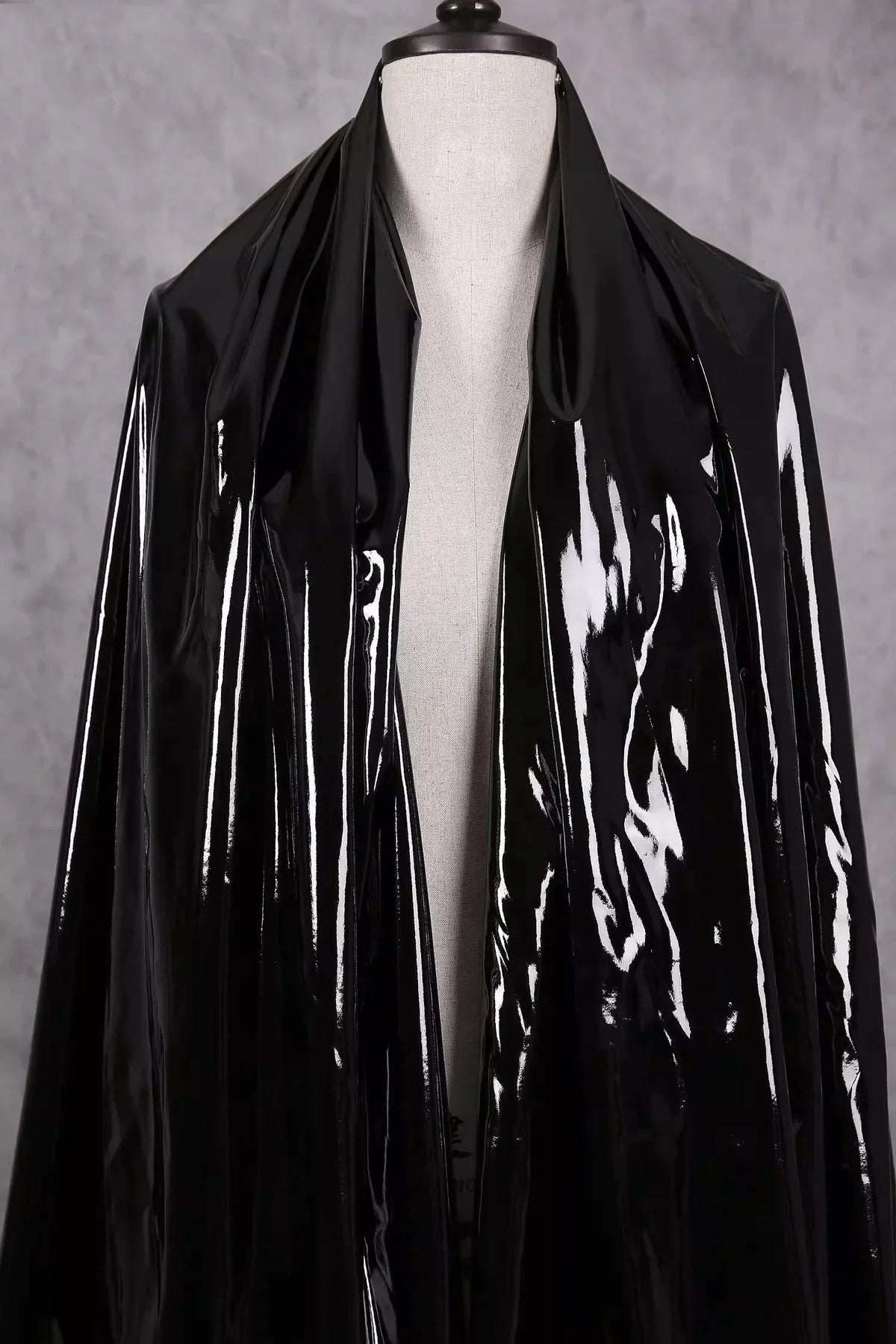 50/1000*145cm Meetee Shiny Glossy Soft Leather Fabric Elastic Faux PU Fabrics for Dress Clothes Cloth Material DIY Sewing Accessories