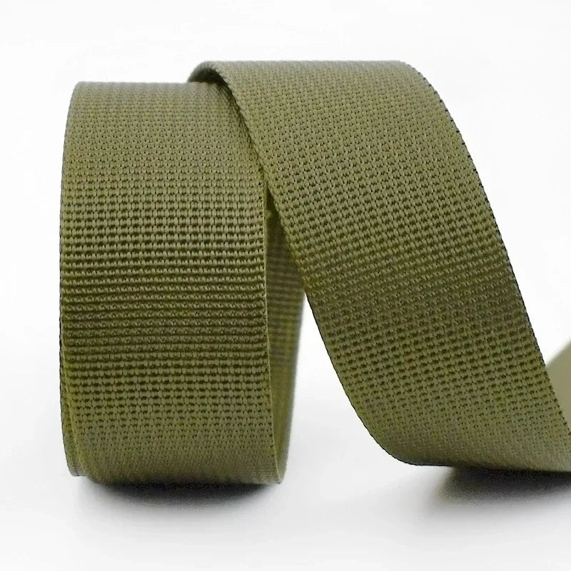 8/200Meters 20-50mm Thick 1mm Nylon Webbing Tape Trimming Safety Belt Knapsack Strap Ribbon DIY Bag Webbings Sew Band Accessory
