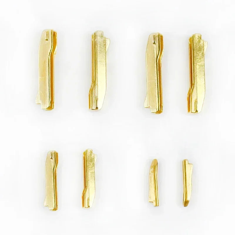 30/500Sets Metal Zipper Stopper Jacket Bag Zip Non-slip Tail Stop 3#5#8#10#  U Code End Lock Insert Pin Retainer Zips Repair Kits