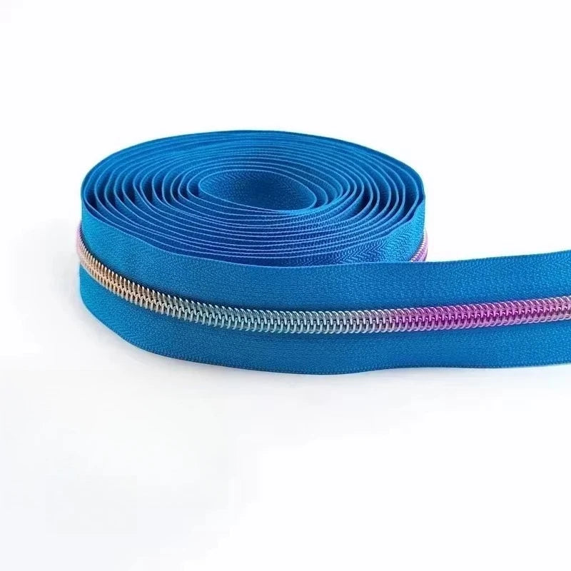8/300M Sewing Zippers Tapes By The Meter Bag Shoes Nylon Coil Zipper Decorative Roll Bulk Zips Repair Kit DIY Accessories