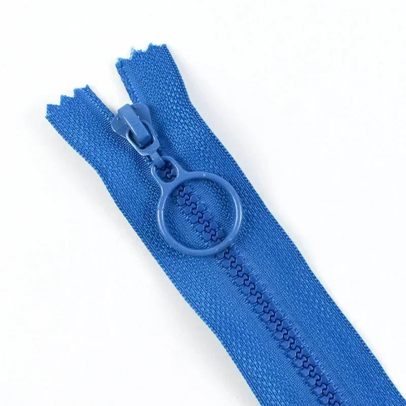 15/500pcs Meetee 3# Resin Zippers Closed 25cm Open-end 60cm Ring Puller Zipper for Bags Wallet Purse Garment Sewing Accessories