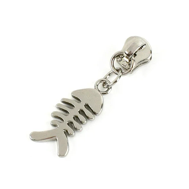 30/500pcs Meetee Zipper Slider for 5# Sewing Metal Zippers DIY Zips Head Bag Pocket Wallet Repair Kits Replacement Tailor Tools