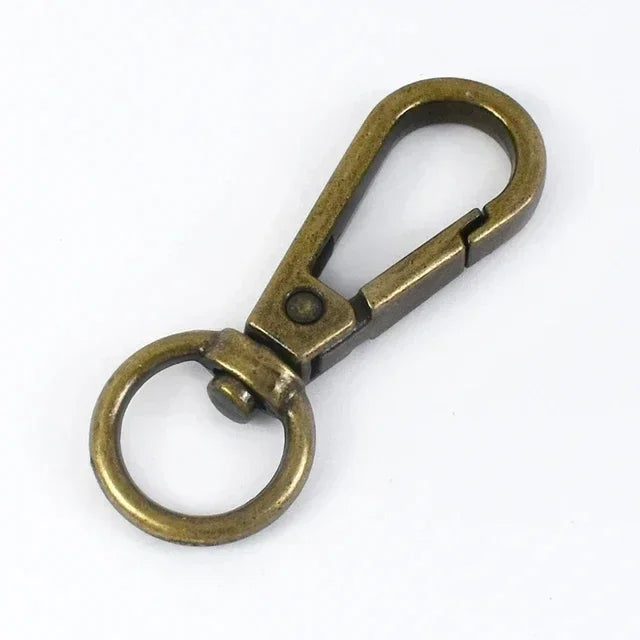 15/300Pcs Meetee 13mm Metal Bag Buckle Lobster Clasps Swivel Trigger Clip Snap Hooks Key Ring for Bags DIY Hardware Accessories