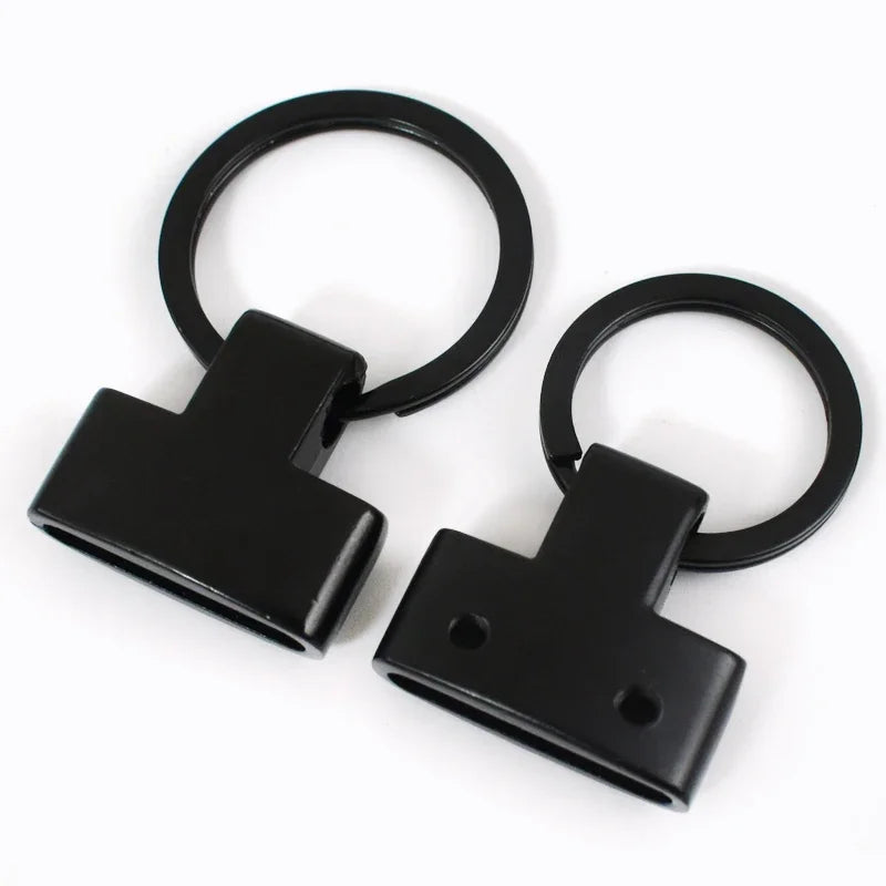 8/200Pcs 20/24mm Metal Ring Buckles O Rings for Keychain Bag Strap Connector Clasp Webbing Clip DIY Craft Hardware Accessories