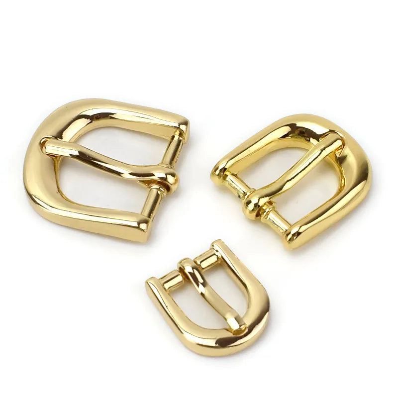 8/200pcs Meetee Handbag Shoes Strap Belt Metal Pin Buckles 11/15/20mm Slider Web Adjuster DIY Leather Craft Repair Accessory F3-25