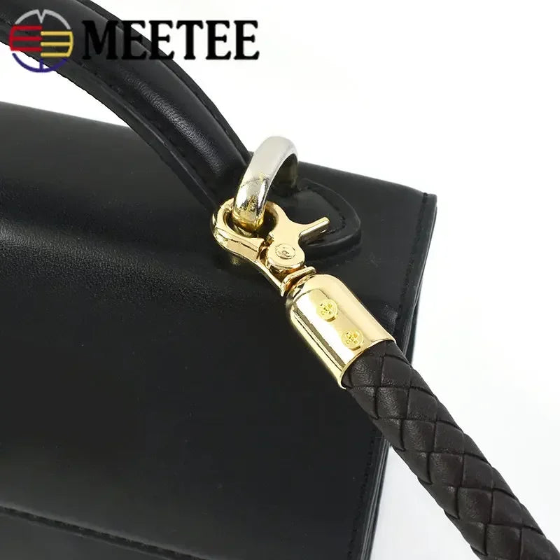 8/300Pcs Meetee Metal Buckles Bag Handle Strap Belt Cap Hook Lobster Snap Clip Clasp Buckle Handbag Hanger Hardware Accessories