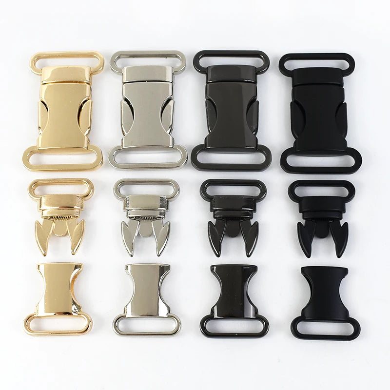 5pcs/130pcs Metal Belt Buckles 20mm 25mm Clip Snap Clasp Buckle for Bags Belts Clothing DIY Sewing Decoration Hardware Accessories