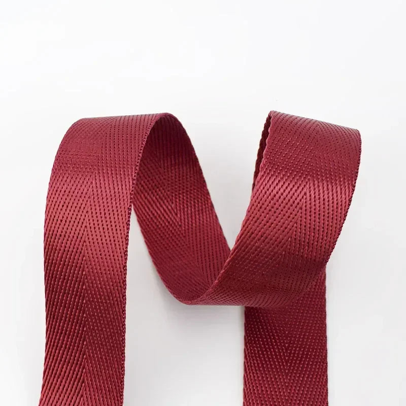 8/200Meters 20-50mm Nylon Webbing Tapes Herringbone Ribbon DIY Dog Collar Bag Knapsack Band Safety Strap Belt Sewing Accessories