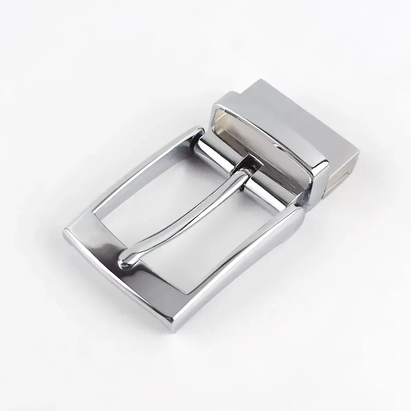 2/30Pcs Metal Men Belt Buckles Single Pin Buckle for 33-34mm Belts Head DIY Casual Jeans Leather Craft Accessories