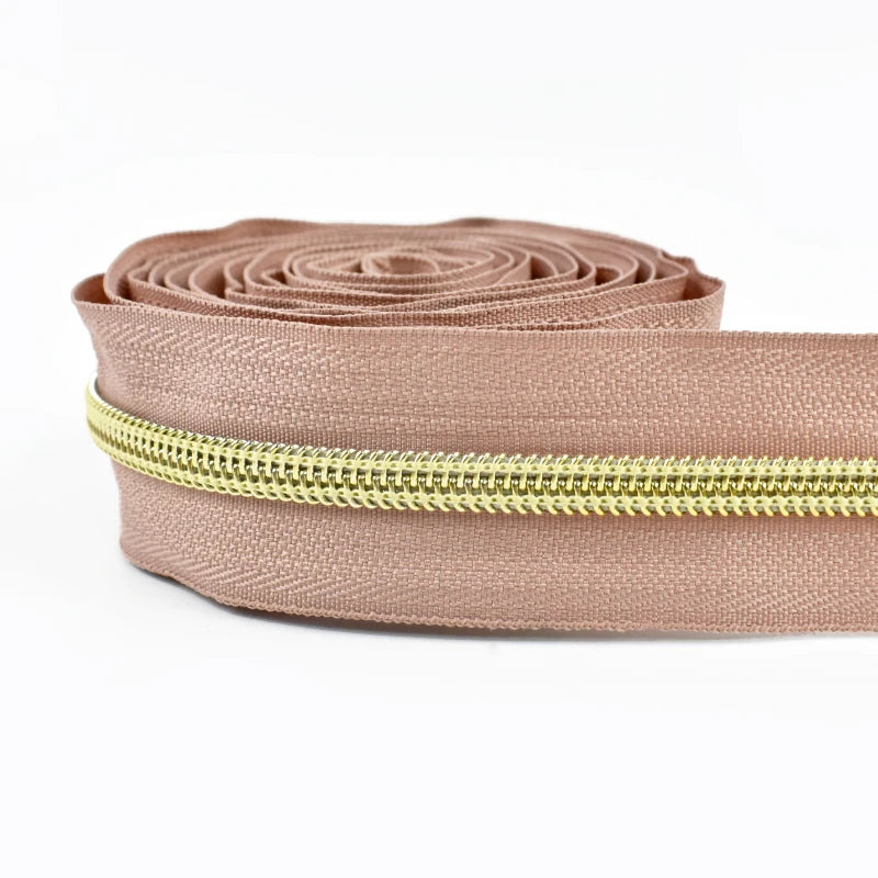 8/300M Sewing Zippers Tapes By The Meter Bag Shoes Nylon Coil Zipper Decorative Roll Bulk Zips Repair Kit DIY Accessories