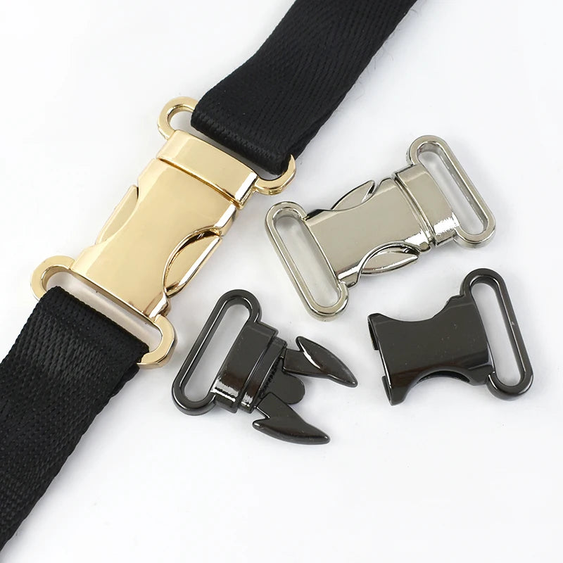 5pcs/130pcs Metal Belt Buckles 20mm 25mm Clip Snap Clasp Buckle for Bags Belts Clothing DIY Sewing Decoration Hardware Accessories