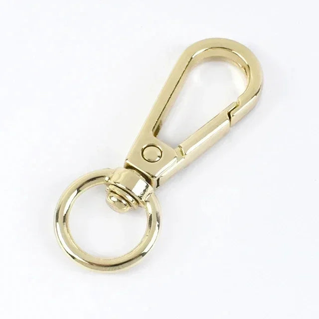 15/300Pcs Meetee 13mm Metal Bag Buckle Lobster Clasps Swivel Trigger Clip Snap Hooks Key Ring for Bags DIY Hardware Accessories