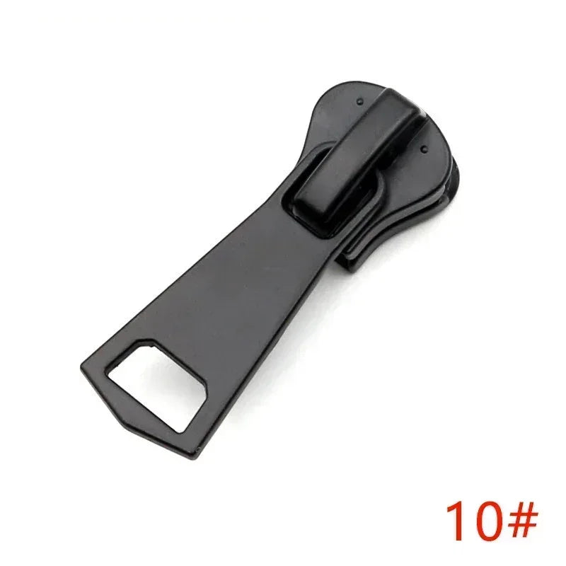 30/1000Pcs 3# 5# 8# 10# 15# Zipper Sliders for Resin Zippers Bag Jacket Coat Zips Head Puller Repair Kit DIY Sewing Accessories