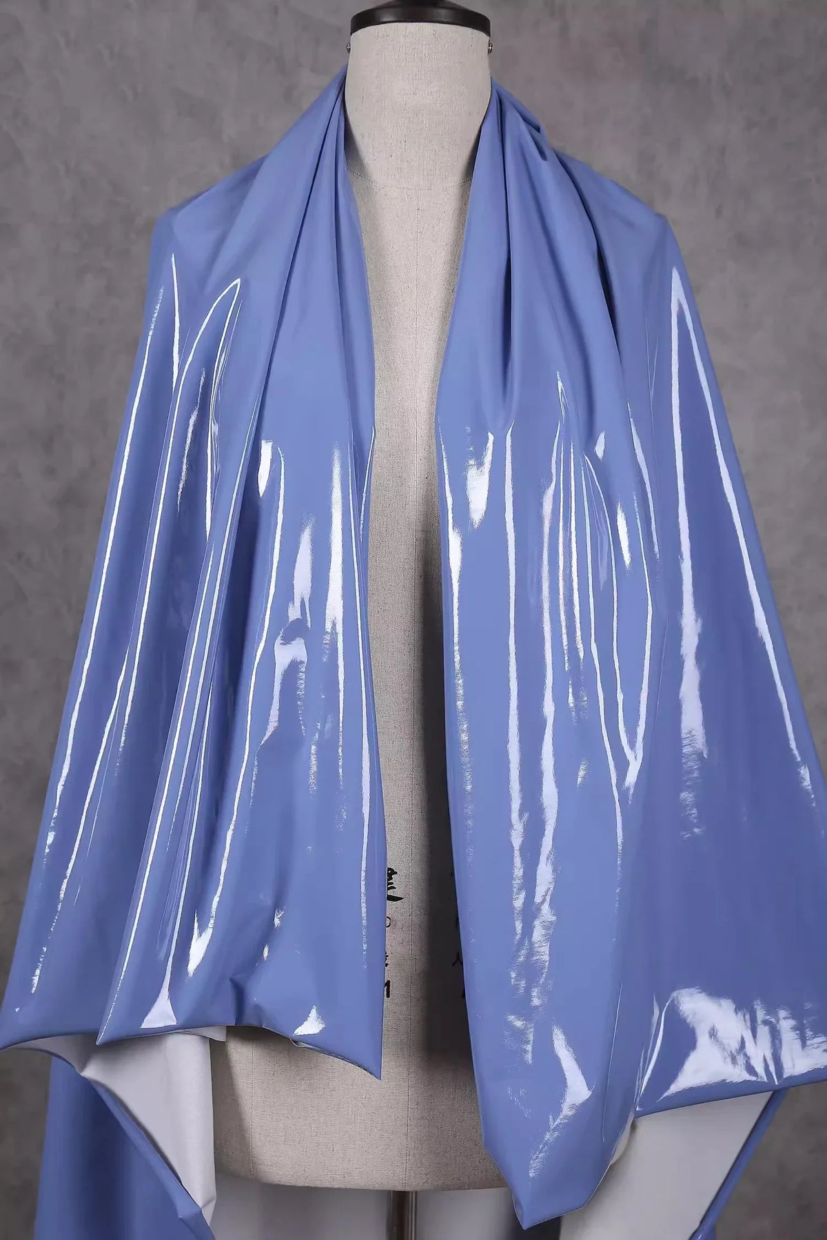 50/1000*145cm Meetee Shiny Glossy Soft Leather Fabric Elastic Faux PU Fabrics for Dress Clothes Cloth Material DIY Sewing Accessories
