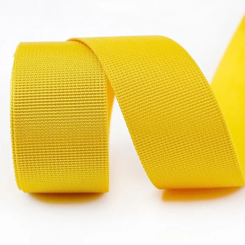 8/200Meters 20-50mm Thick 1mm Nylon Webbing Tape Trimming Safety Belt Knapsack Strap Ribbon DIY Bag Webbings Sew Band Accessory