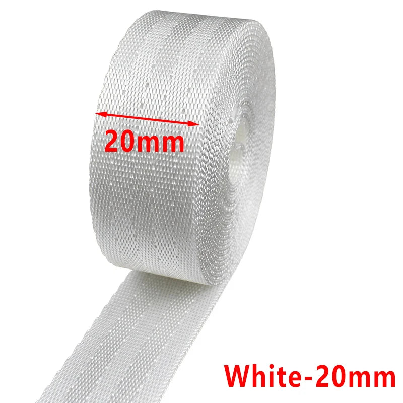 5/150Meters 1mm 20-50mm Nylon Webbing Tape for Bag Strap Backpack Ribbon Band Luggage Binding Safety Belt Sewing Bias Accessories
