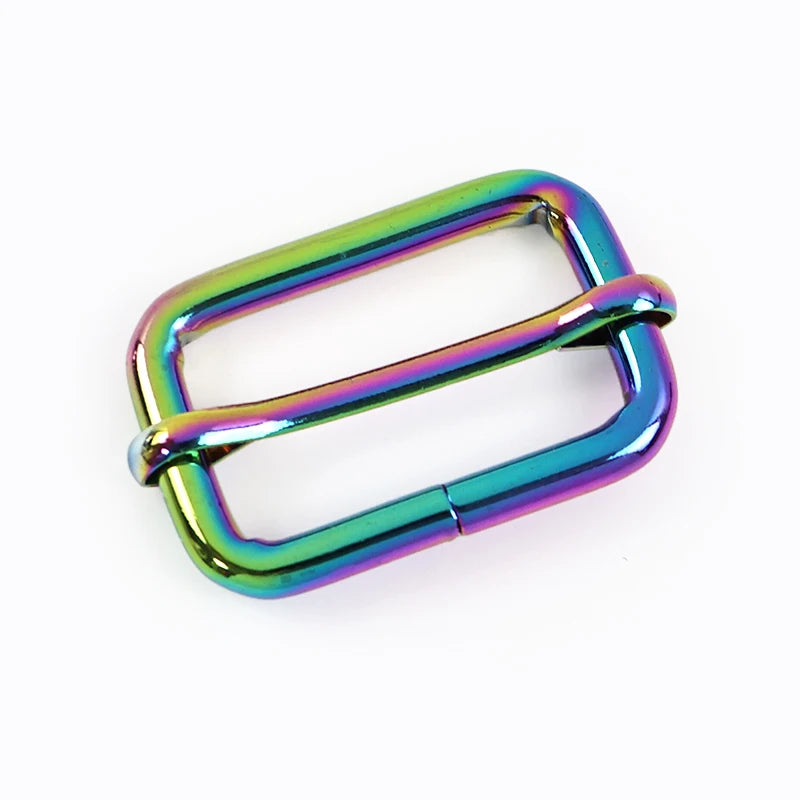 20/600Pcs 16-50mm D Ring Tri-glide Adjust Roller Pin Buckle Slider Clasp Handbag Bag Strap Web Connector Hook Hardware Accessoies