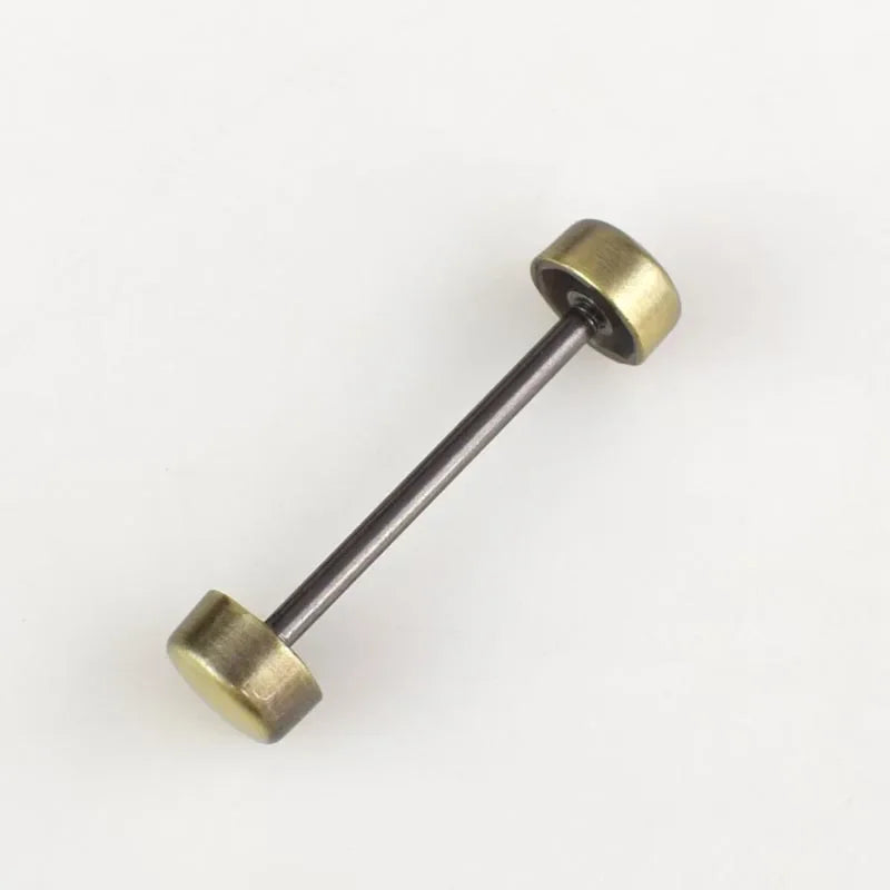 15/500pcs Meetee Metal Buckles Detachable Wheel Screw Buckle Bag Strap Belt Repair Kit Clasp DIY Luggage Sewing Hardware Accessories