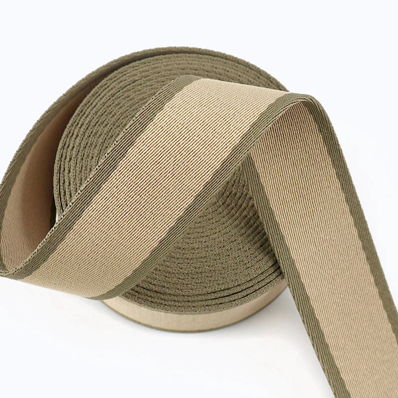 5/100M 38mm Jacquard Webbing Tape 1.8mm Thick Pet Collar Ribbon Band Bias Binding Bag Strap DIY Clothing Sewing Accessories