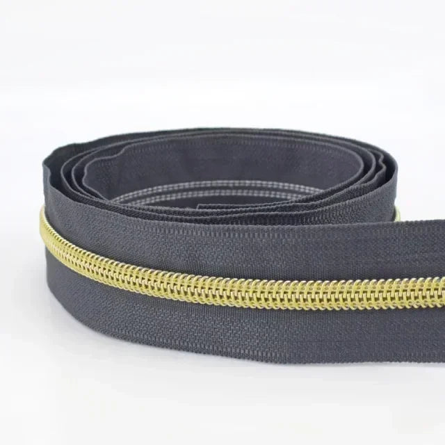 8/300M Sewing Zippers Tapes By The Meter Bag Shoes Nylon Coil Zipper Decorative Roll Bulk Zips Repair Kit DIY Accessories