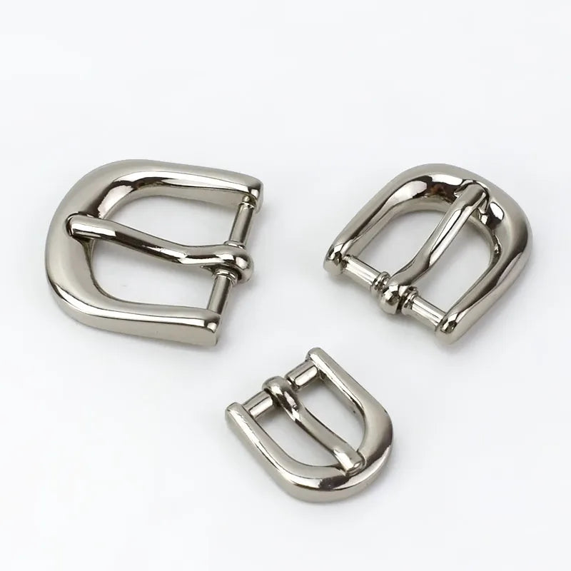 8/200pcs Meetee Handbag Shoes Strap Belt Metal Pin Buckles 11/15/20mm Slider Web Adjuster DIY Leather Craft Repair Accessory F3-25