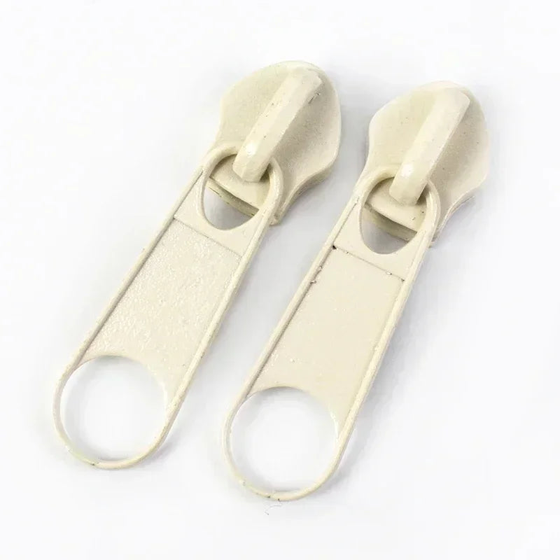 3# 5# Nylon Zipper Slider 30/1200Pcs Colorful Zip Pull Head Clothing Zippers Puller Backpack Closure Zips Sliders DIY Repair Kits