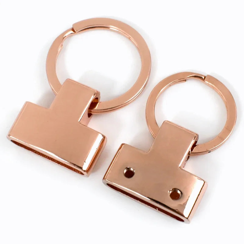 8/200Pcs 20/24mm Metal Ring Buckles O Rings for Keychain Bag Strap Connector Clasp Webbing Clip DIY Craft Hardware Accessories