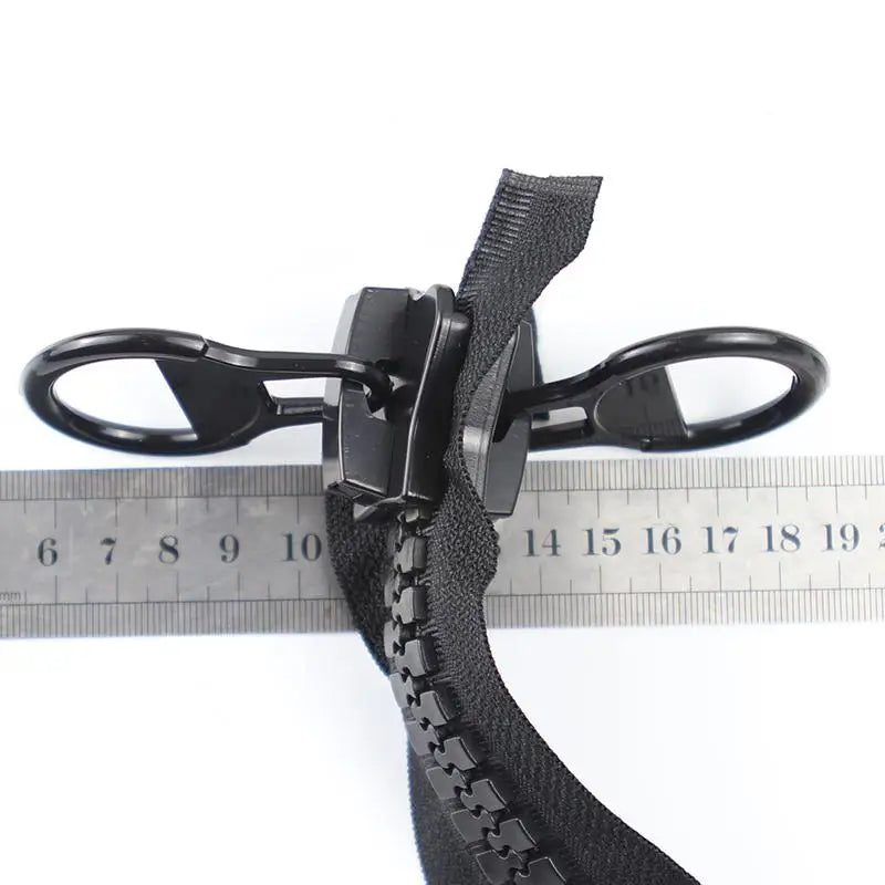 2/30Pcs 20# Extra Large Resin Zippers 60-300cm Open-End Zipper Tent Jacket Down Double-Sided Zips Repair Kits DIY Sewing Accessories