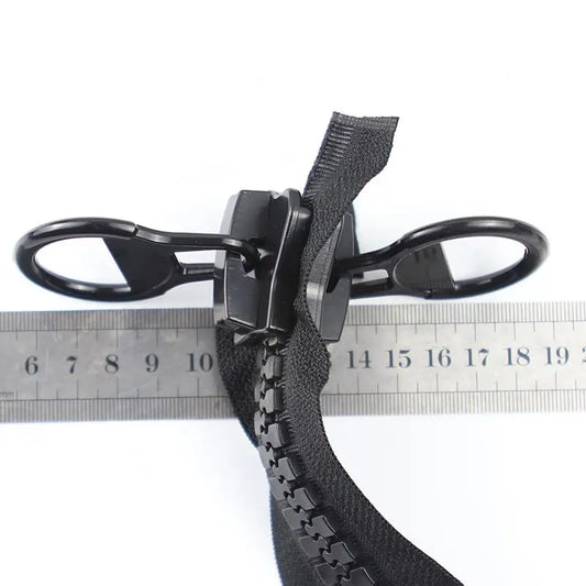 2/30Pcs 20# Extra Large Resin Zippers 60-300cm Open-End Zipper Tent Jacket Down Double-Sided Zips Repair Kits DIY Sewing Accessories