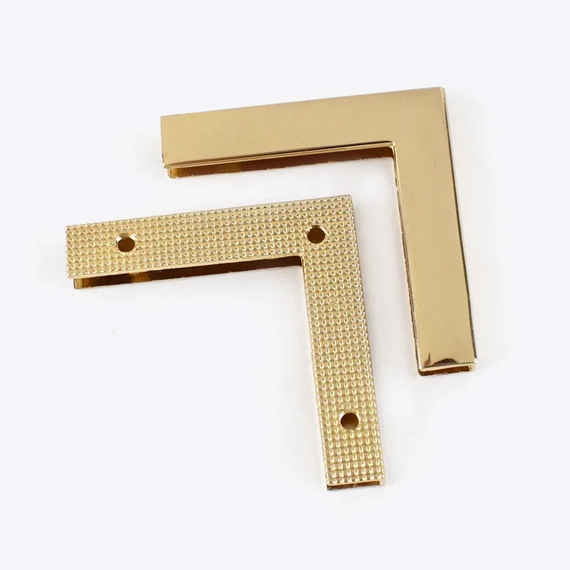 10/500pcs Meetee Bag Edge Corner Metal Buckles Purse Handbag Edges Protection Decor Clip Clasp for Bags Hardware Accessories