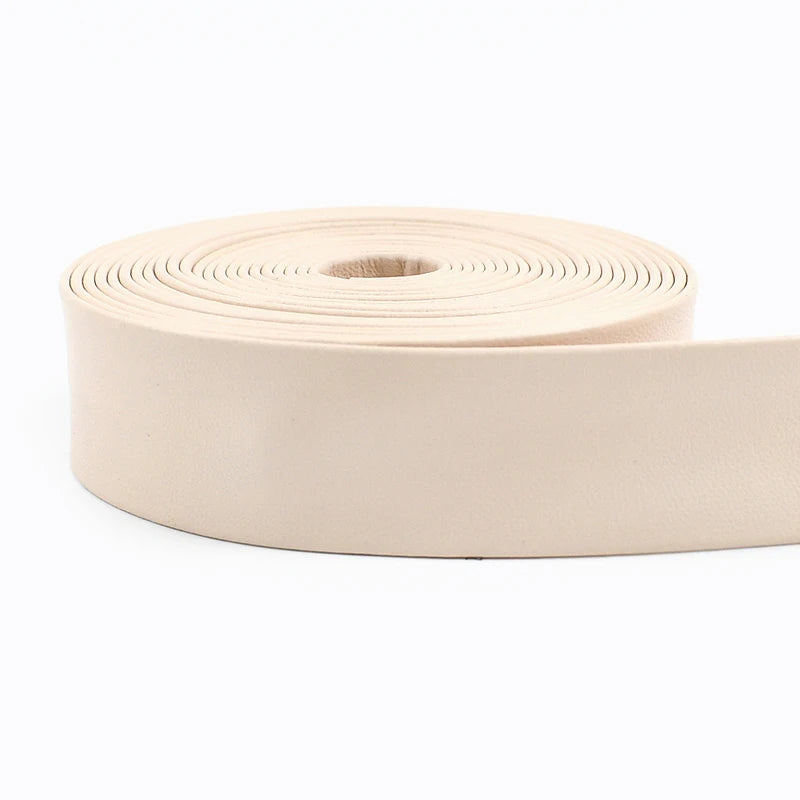8/300Meters 5-30mm Synthetic PU Leather Rope Ribbon Tapes Clothing Bias Binding Decoration Jewelry Cord DIY Clothes Accessories