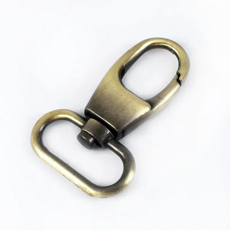 20/50Pcs 20-38mm Metal Buckles Trigger Snap Clip Hooks Swivel Lobster Clasp Keychain Carabiner Bag Strap Hardware Accessories