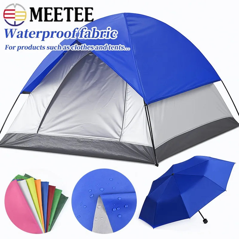 300/5000cmX140cm 210T Silver Coated Waterproof Fabric Outdoor Cover Car Tent Umbrella Shade Dustproof Sewing Cloth Material