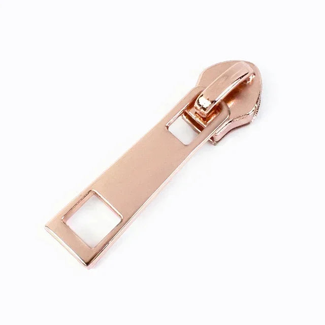 50/100Pcs 3# 5# Zipper Sliders for Nylon Zippers Bags Clothes Zips Auto Lock Zipp Pull Heads Repair Kit DIY Sewing Accessories