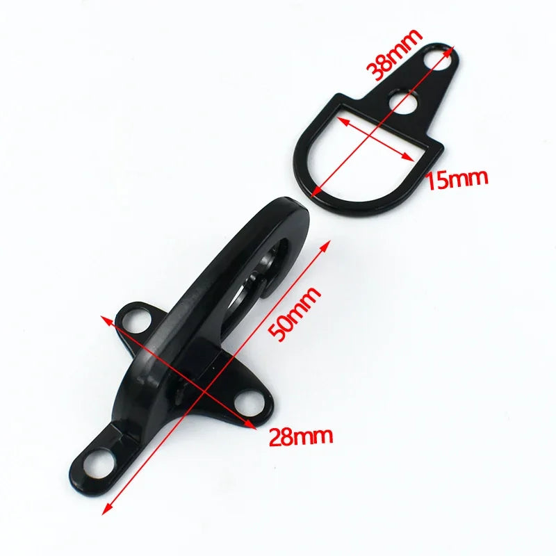 5/200Pcs Fireman Clasp Belt Buckle 4/5cm Metal Buckles Jacket Carabiner Clip Lobster Clasps Toggle Hook Clothing Fasteners