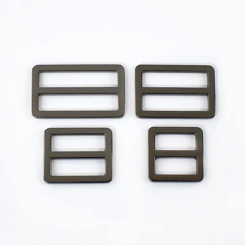 15/500Pcs 20-50mm Metal D Rings Rectangle Loop Tri-Glide Buckle Slider Adjuster Bag Backpack Strap Buckles Garment DIY Accessory