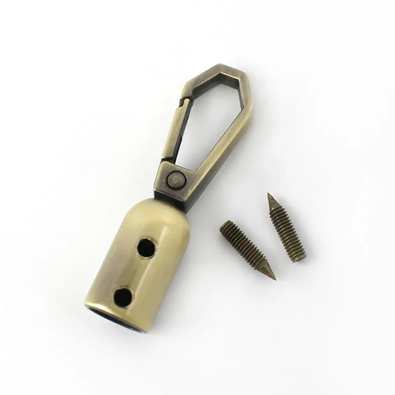 8/300Pcs Metal Buckles Bag Tassel Cap Clasp Lobster Clasps Handbag Handle Strap End Tip Caps Connector Snap Hook Accessories