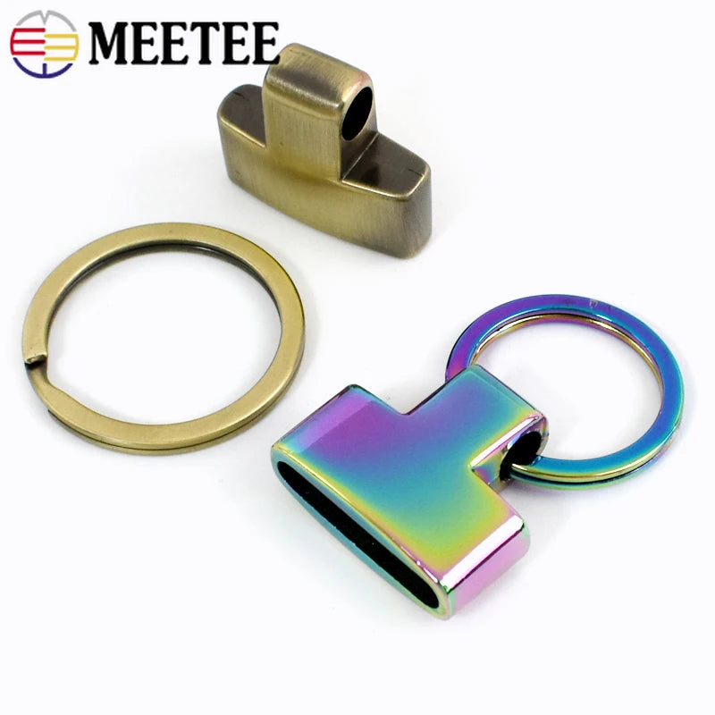 8/200Pcs 20/24mm Metal Ring Buckles O Rings for Keychain Bag Strap Connector Clasp Webbing Clip DIY Craft Hardware Accessories