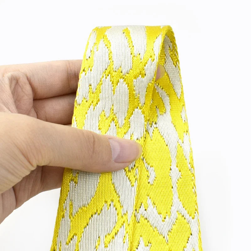 3/100M 38mm 3mm Thickened Jacquard Webbing Tape Strap For Bag Polyester Webbings Ribbon DIY Backpack Clothes Decorative Belt