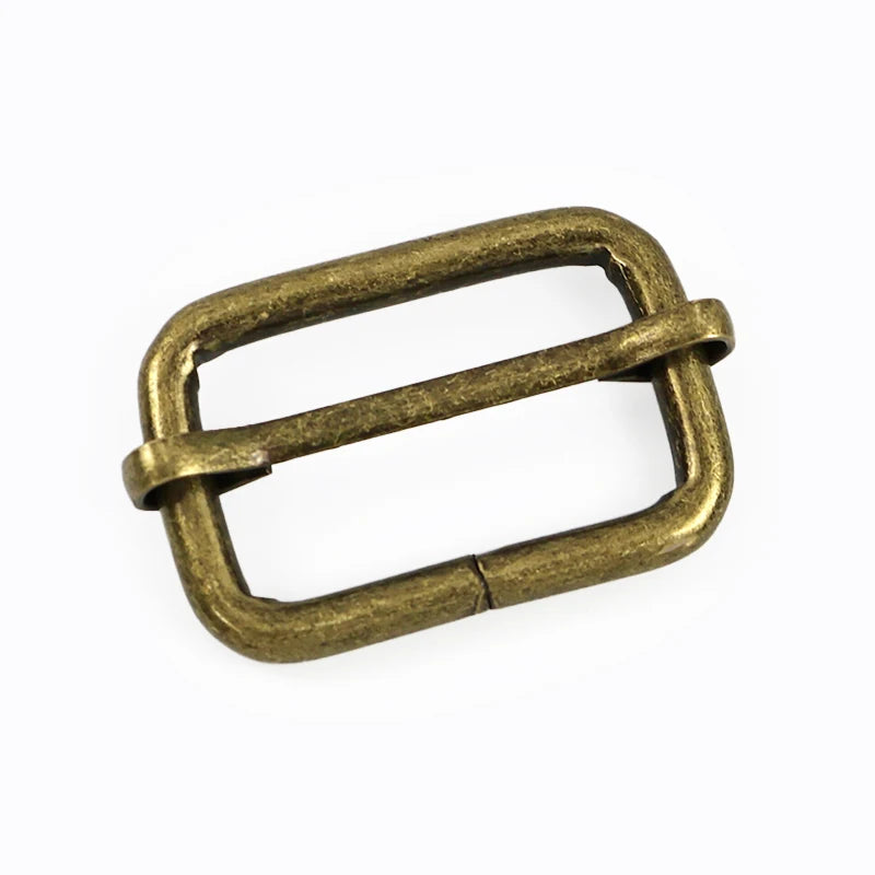 20/600Pcs 16-50mm D Ring Tri-glide Adjust Roller Pin Buckle Slider Clasp Handbag Bag Strap Web Connector Hook Hardware Accessoies