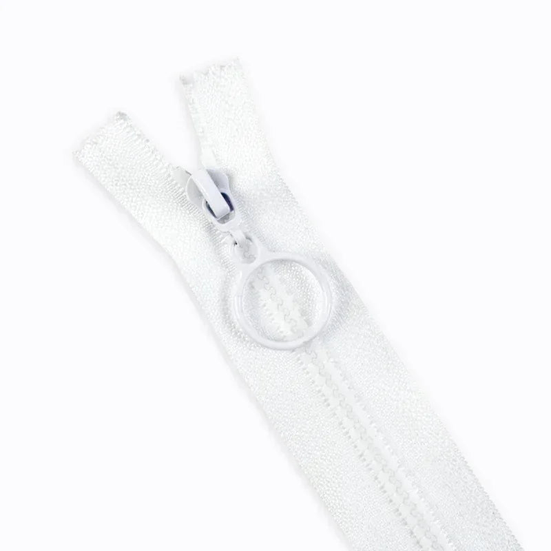 15/500pcs Meetee 3# Resin Zippers Closed 25cm Open-end 60cm Ring Puller Zipper for Bags Wallet Purse Garment Sewing Accessories