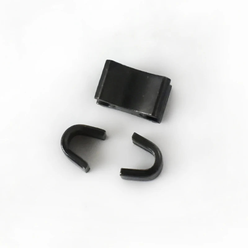30/1000Sets Meetee U Zipper Stopper Non-slip For 3# 5# 8# Metal Zippers Repair Kit Replacement DIY Sewing Accessories Tailor Tools