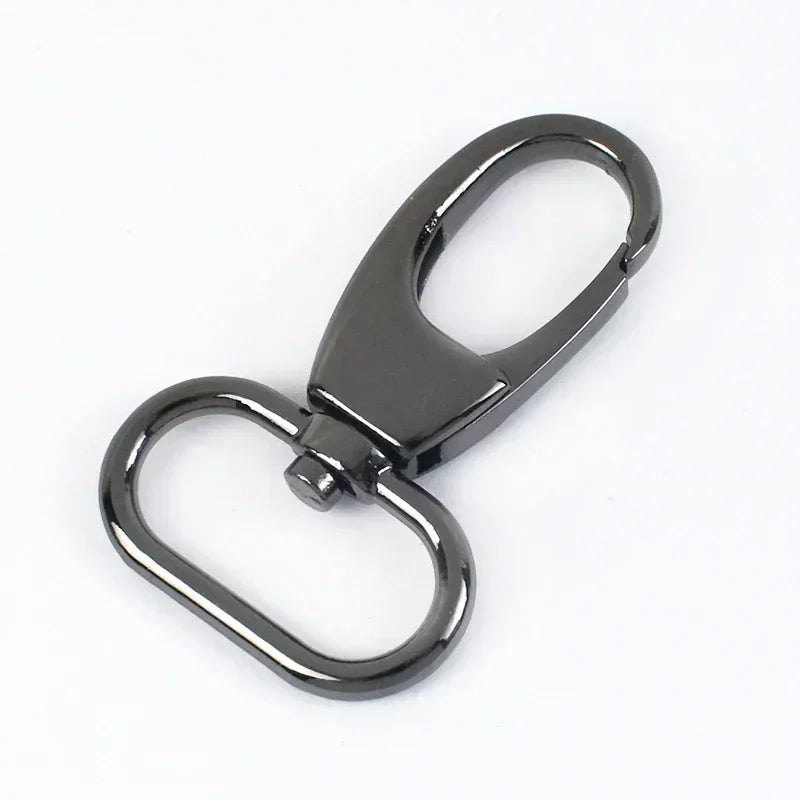 20/50Pcs 20-38mm Metal Buckles Trigger Snap Clip Hooks Swivel Lobster Clasp Keychain Carabiner Bag Strap Hardware Accessories
